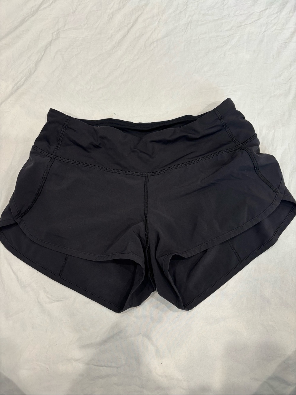 Lululemon black athletic shorts